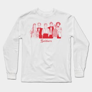 Saltburn Simple Drawing Long Sleeve T-Shirt